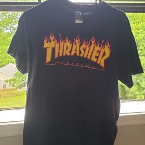 Thrasher shirt.